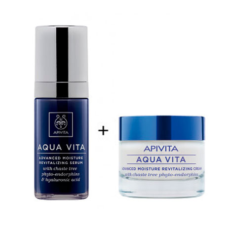 APIVITA AQUA VITA PACK CREMA LIGHT+SERUM 50+30 ml APIVITA AQUA VITA PACK CREMA LIGHT+SERUM 50+30 ml