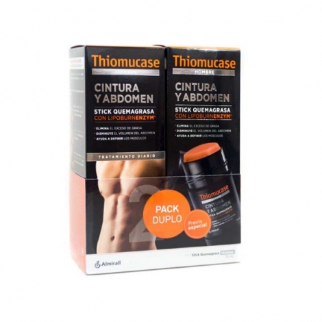 THIOMUCASE PACK STICK 1+1 HOMBRE 75+75ML