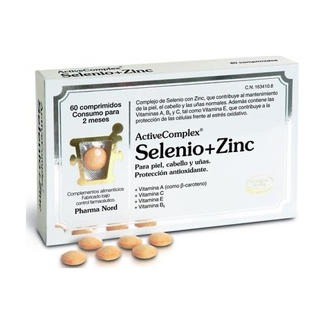 ACTIVE COMPLEX SELENIO+ZINC 60 capsulas