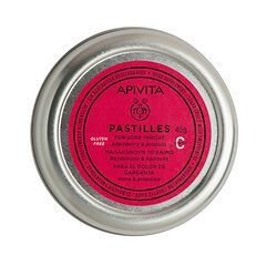 APIVITA PASTILLAS MORA-PROPOLEO 45 gr