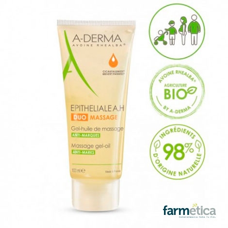 ADERMA EPITHELIALE A.H DUO MASSAGE GEL-OIL 100 ml