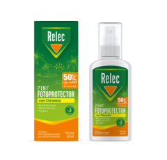 RELEC FOTOPROTECTOR SPF 50 CON CITRONELA 100 ml