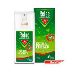 RELEC SPRAY REPELENTE INSECTOS EXTRA FUERTE 75 ML