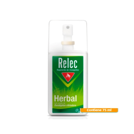 RELEC SPRAY REPELENTE MOSQUITOS HERBAL 75 ml