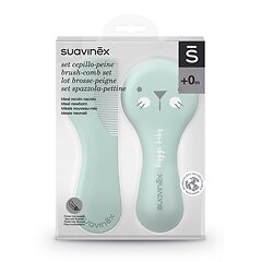 SUAVINEX SET CEPILLO PEINE AZUL