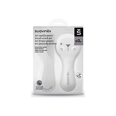 SUAVINEX SET CEPILLO PEINE BLANCO