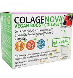 COLAGENOVA VEGAN BOOST FRUTOS ROJOS 21 SOBRES