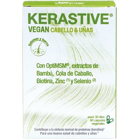 VAMINTER KERASTIVE CABELLO Y UÑAS 60 capsulas